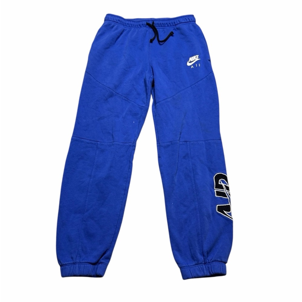 👟‎ Nike Air Royal Blue Fleece Joggers Sweatpants Small 👟